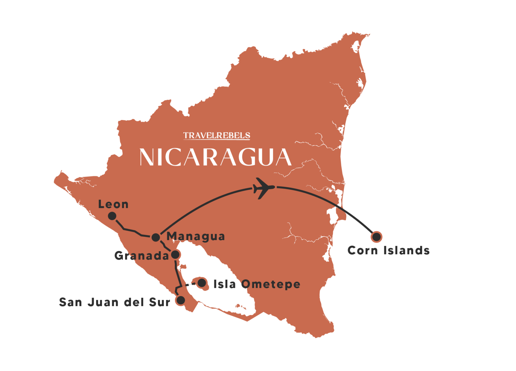 nicaragua trip itinerary